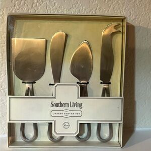 Southern Living Gold Cheese Knife Set